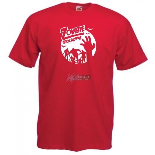 Zombie Apocalypse férfi rövid ujjú póló