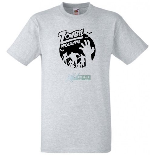 Zombie Apocalypse férfi rövid ujjú póló