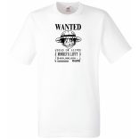 Anime - D Luffy férfi rövid ujjú póló