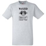 Anime - D Luffy férfi rövid ujjú póló