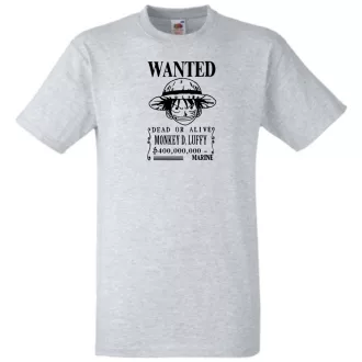 Anime - D Luffy férfi rövid ujjú póló