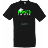 Mesterlövész MW3 férfi rövid ujjú póló