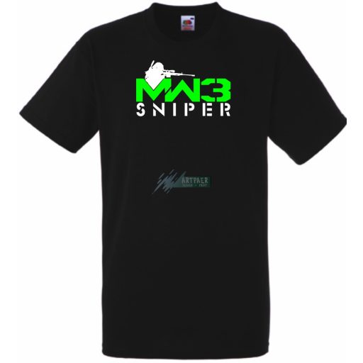 Mesterlövész MW3 férfi rövid ujjú póló