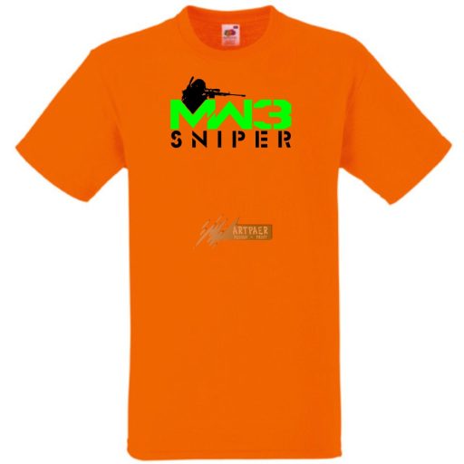 Mesterlövész MW3 férfi rövid ujjú póló