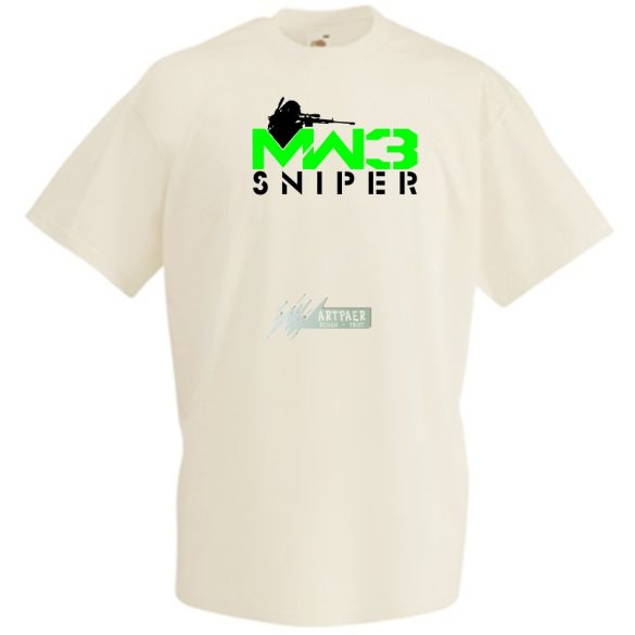 Mesterlövész MW3 férfi rövid ujjú póló