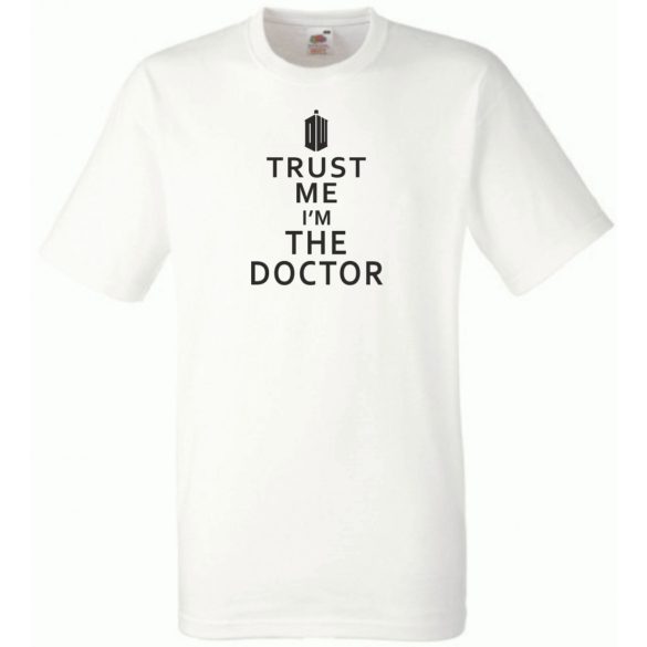 Trust me - Dr Who férfi rövid ujjú póló