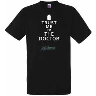 Trust me - Dr Who férfi rövid ujjú póló