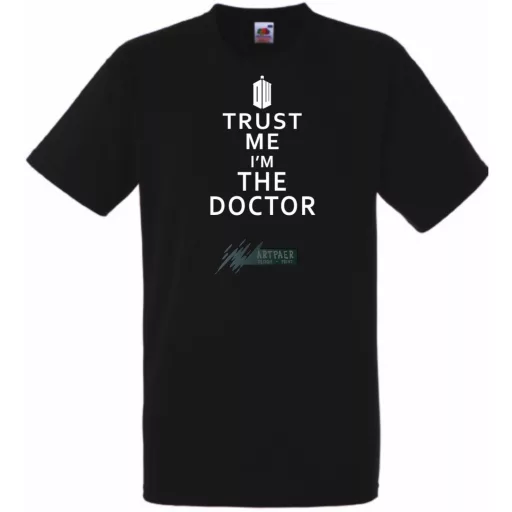 Trust me - Dr Who férfi rövid ujjú póló