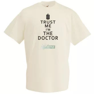 Trust me - Dr Who férfi rövid ujjú póló