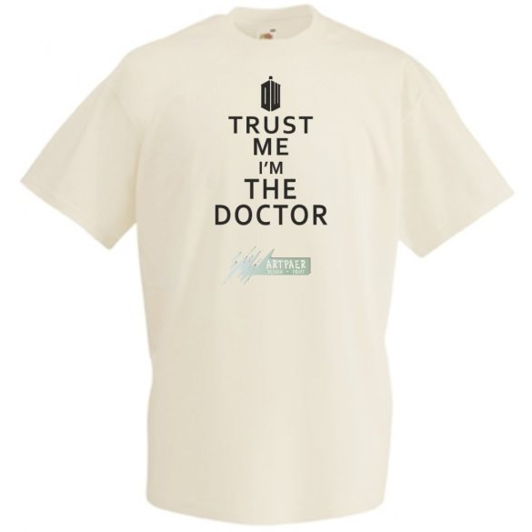 Trust me - Dr Who férfi rövid ujjú póló