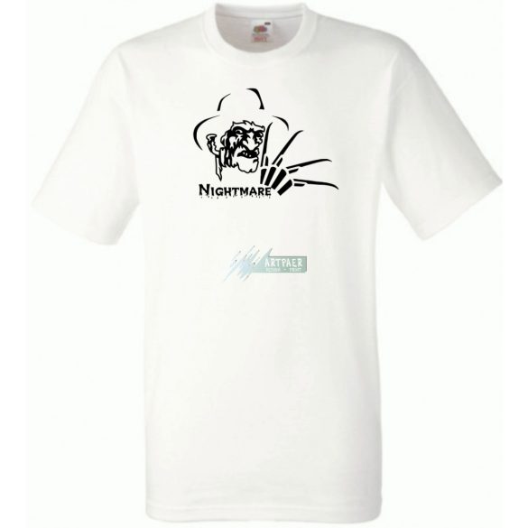 Horror Freddy Krueger férfi rövid ujjú póló