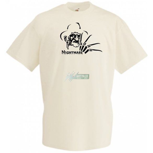 Horror Freddy Krueger férfi rövid ujjú póló