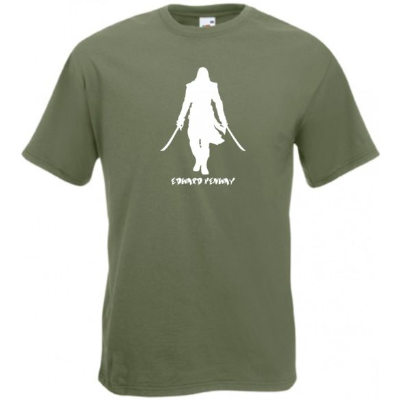 Edward Kenway Minima - Assassin férfi rövid ujjú póló