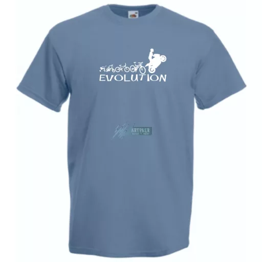 Bike Evolution férfi rövid ujjú póló