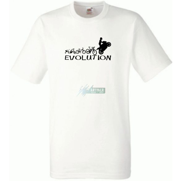Bike Evolution férfi rövid ujjú póló