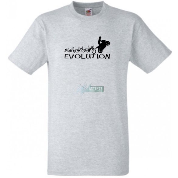 Bike Evolution férfi rövid ujjú póló