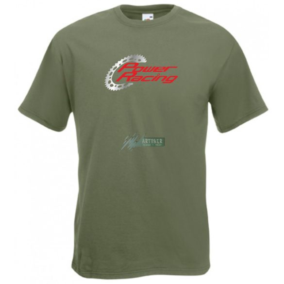 Power Racing Kerékpár férfi rövid ujjú póló