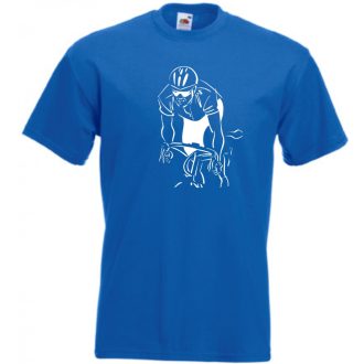 Sport Bike Fan - kerékpáros férfi rövid ujjú póló