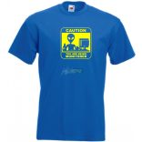 Caution You Are Being Monitored férfi rövid ujjú póló