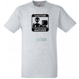 Caution You Are Being Monitored férfi rövid ujjú póló