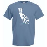 A büntető szuperhős férfi rövid ujjú póló