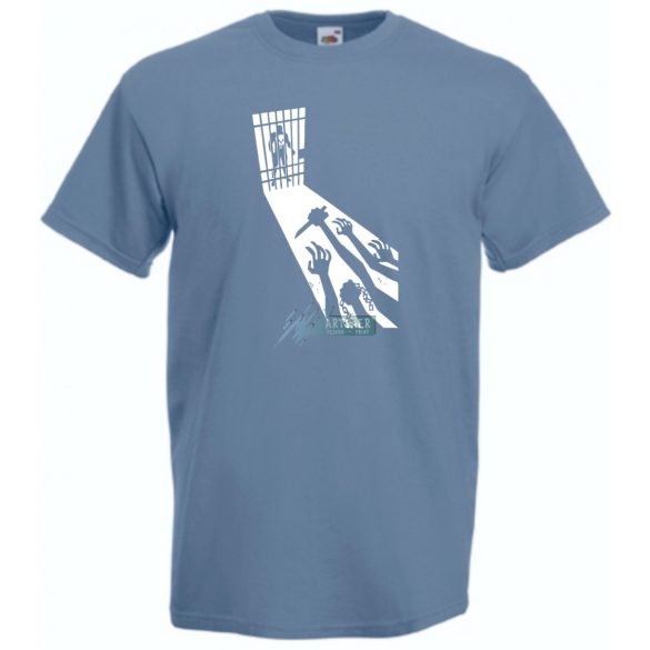 A büntető szuperhős férfi rövid ujjú póló