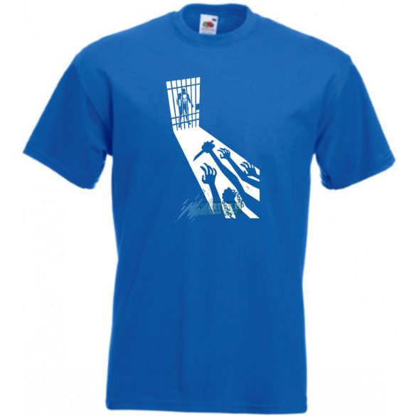 A büntető szuperhős férfi rövid ujjú póló