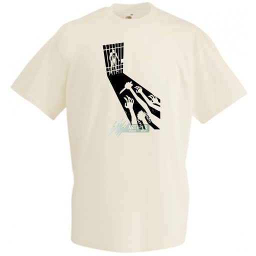 A büntető szuperhős férfi rövid ujjú póló