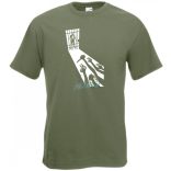 A büntető szuperhős férfi rövid ujjú póló