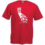 A büntető szuperhős férfi rövid ujjú póló