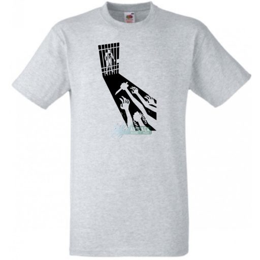 A büntető szuperhős férfi rövid ujjú póló