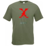 X Mutant férfi rövid ujjú póló
