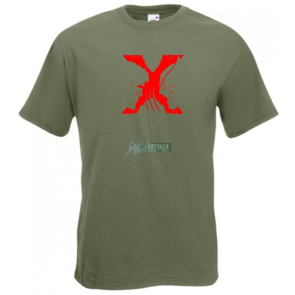 X Mutant férfi rövid ujjú póló