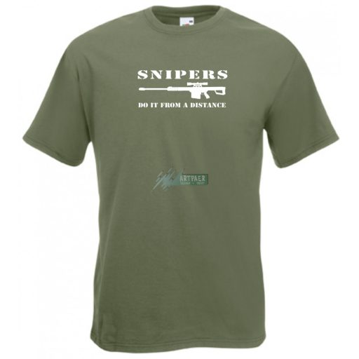 Army Snipers férfi rövid ujjú póló