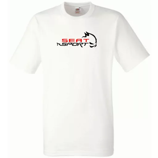 Autó fan Seat Sport férfi rövid ujjú póló