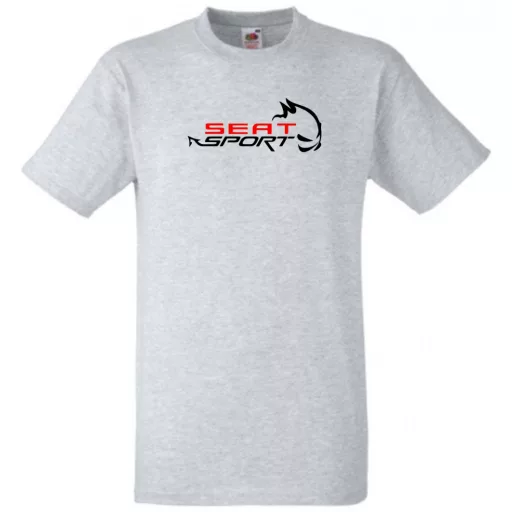 Autó fan Seat Sport férfi rövid ujjú póló