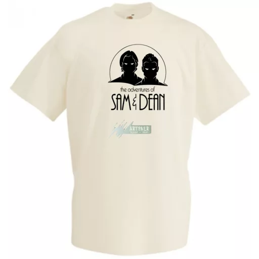 Sam & Dean férfi rövid ujjú póló