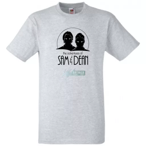 Sam & Dean férfi rövid ujjú póló