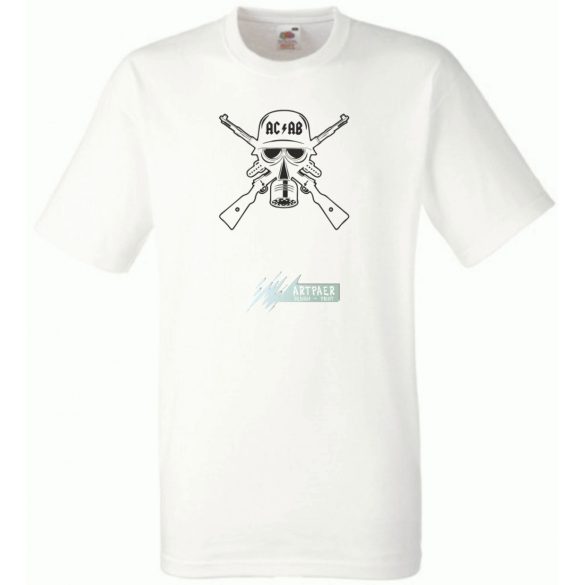 A C A B - AC DC Style férfi rövid ujjú póló