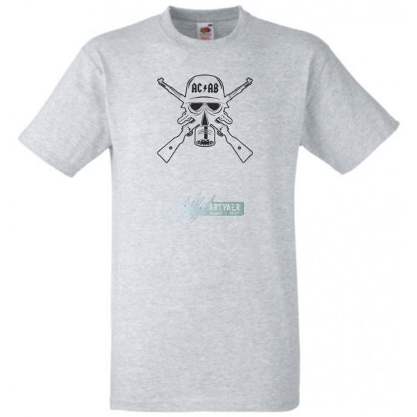 A C A B - AC DC Style férfi rövid ujjú póló