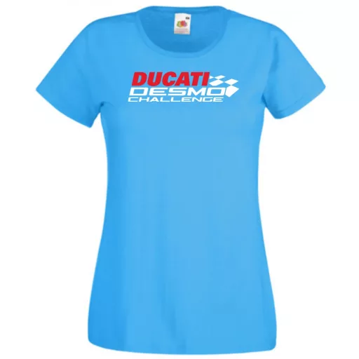 Motor fan Ducati Desmo minima női rövid ujjú póló