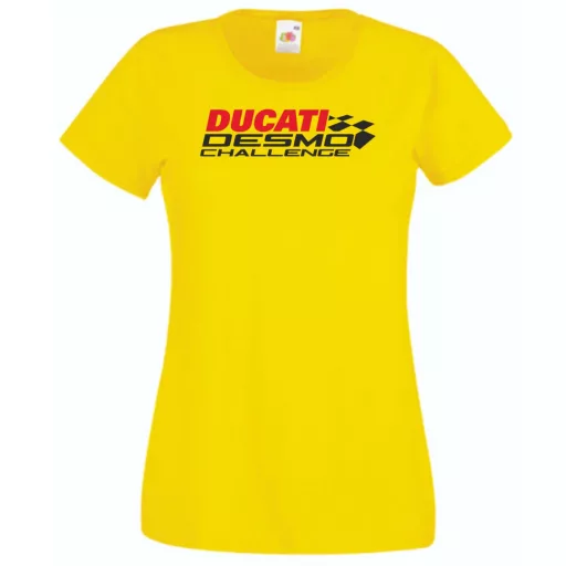 Motor fan Ducati Desmo minima női rövid ujjú póló