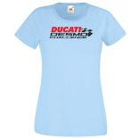Motor fan Ducati Desmo minima női rövid ujjú póló