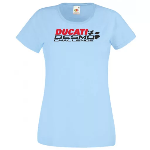 Motor fan Ducati Desmo minima női rövid ujjú póló