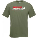 Motor fan Ducati Desmo minima férfi rövid ujjú póló