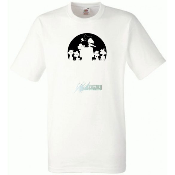 Zombie Snoopy férfi rövid ujjú póló