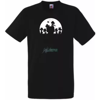 Zombie Snoopy férfi rövid ujjú póló