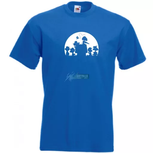 Zombie Snoopy férfi rövid ujjú póló