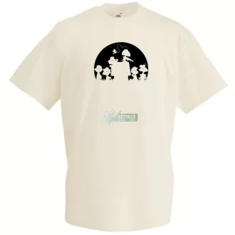 Zombie Snoopy férfi rövid ujjú póló