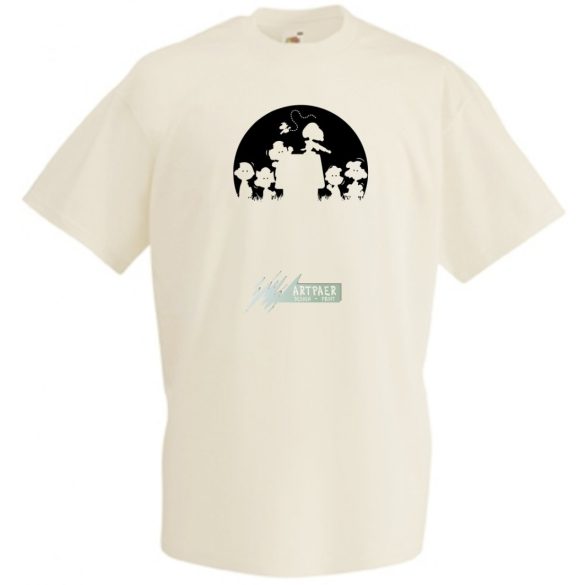 Zombie Snoopy férfi rövid ujjú póló